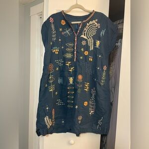 Biya Johnny Was Embroidered Dress